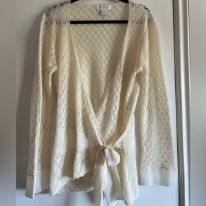 Soft Surroundings Wrap Sweater-XL